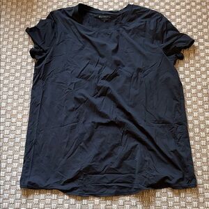 Athleta Black Short Sleeve Tee
